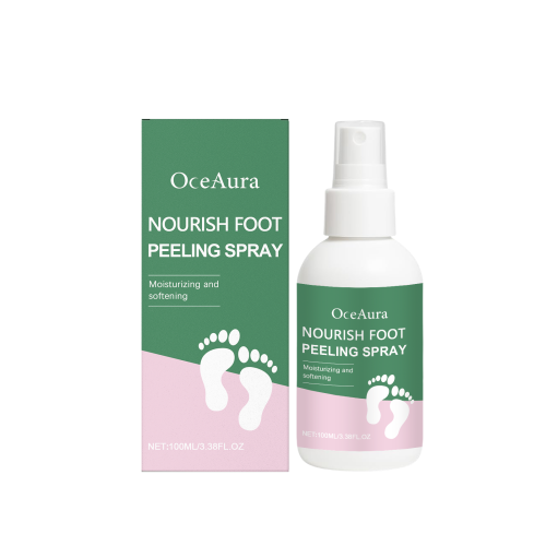 OceAura 足部角质清洁喷雾 温和软化角质滋润保湿干燥肌肤便捷喷雾